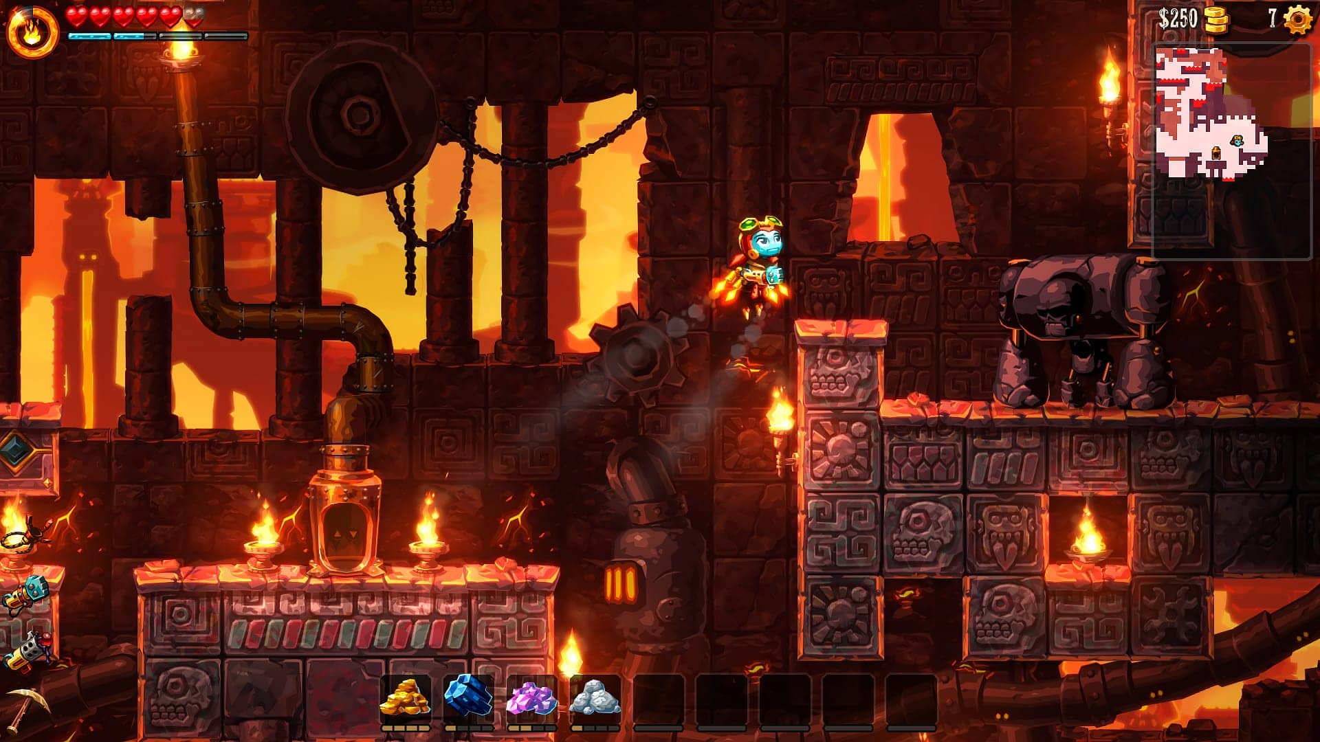 The 25 Best Indie Platformer Games On Steam 6 steamworlddig2