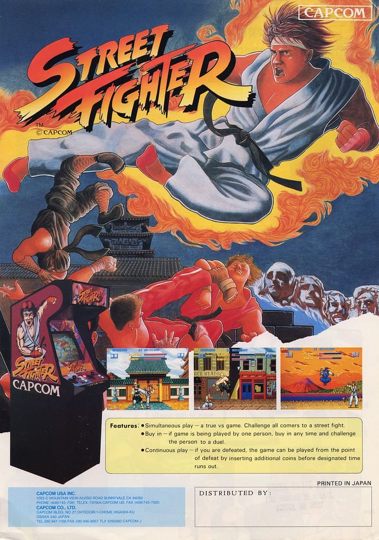History of Capcom: From Coin-Op Dreams to Global Gaming Giant 10 streetfighter1