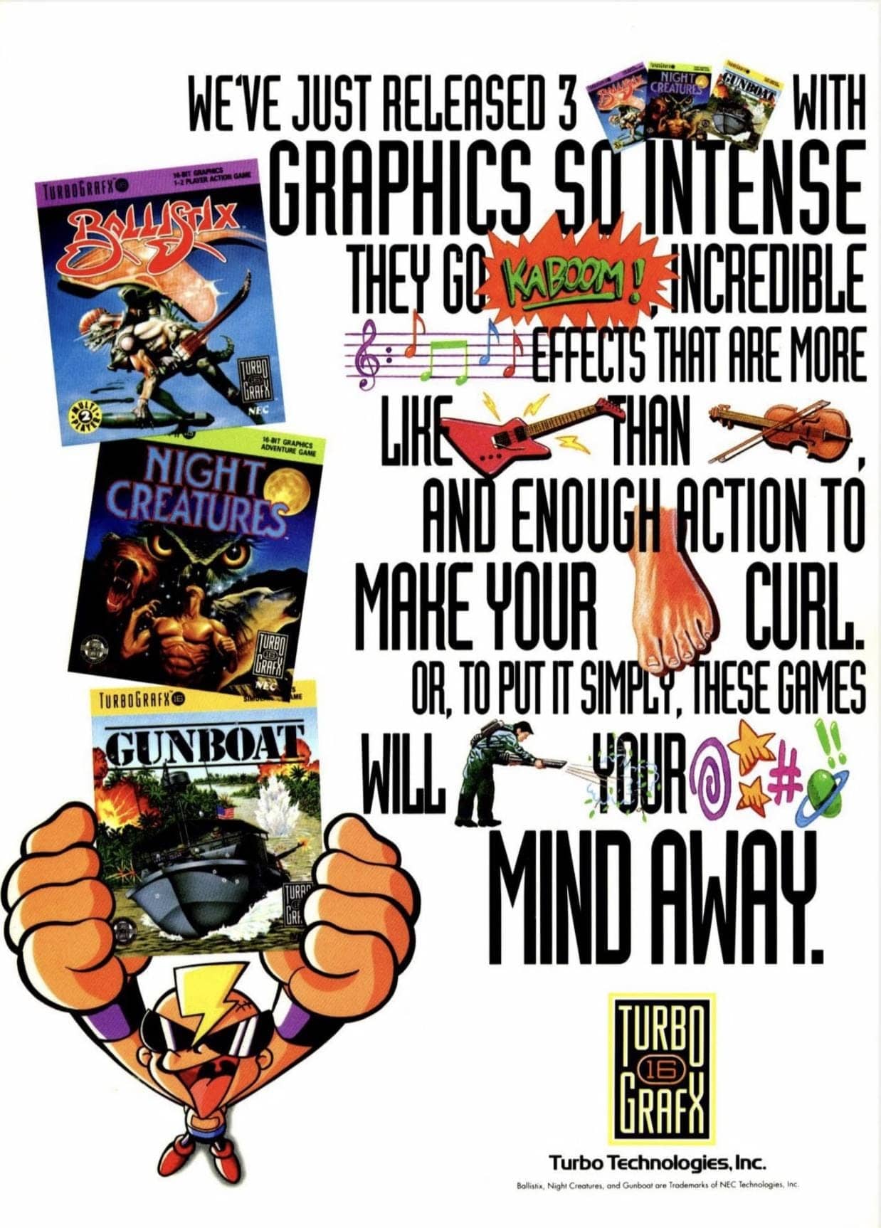 Turbografx Advert