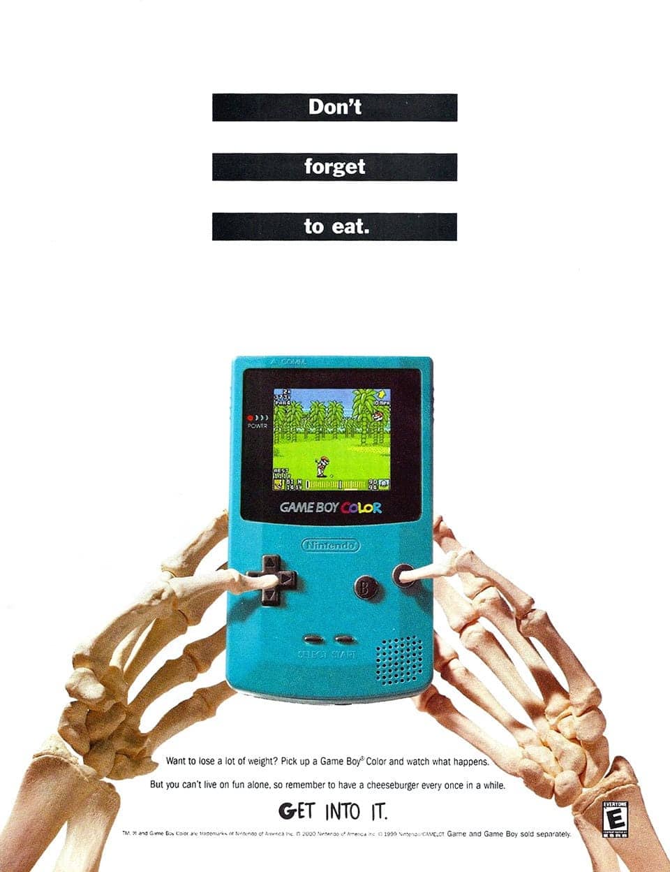 Gameboy Color ad 1998
